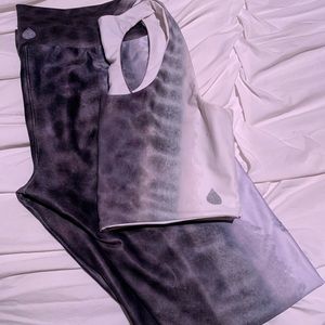 Waterlust leggings and crop/ sports bra
